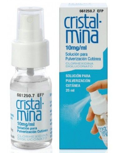 Cristalmina 10 mg/ml solución en spray 25 ml