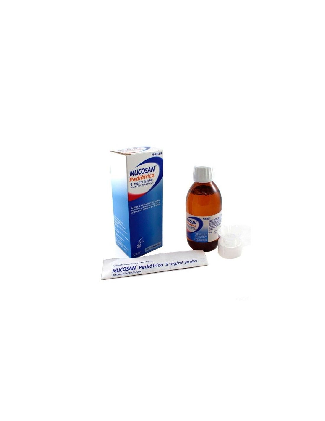 Comprar Mucosan Pediatrico 3 Mg/Ml Jarabe 200 Ml